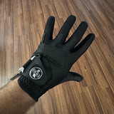 DWMP Ball Marker Logo Golf Glove (Black)