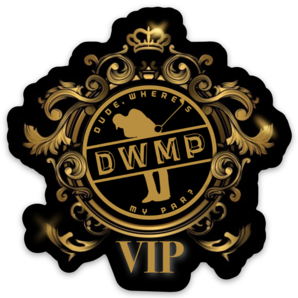 DWMP VIP Sticker (3"x3" vinyl)