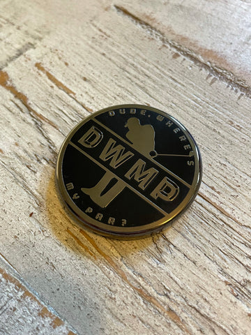 DWMP Classic Duo Ball Marker (Gunmetal)