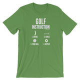Golf Instruction Tee Shirt