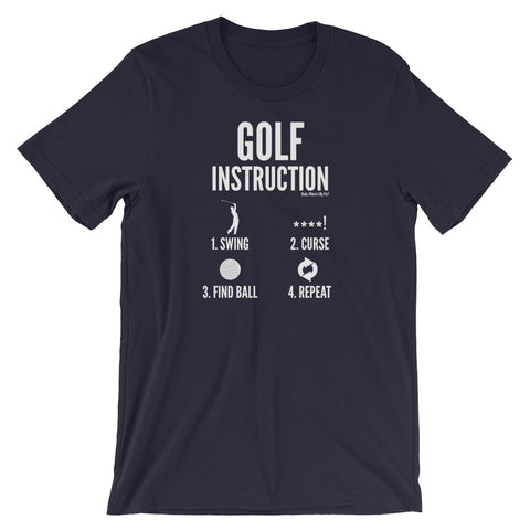 Golf Instruction Tee Shirt