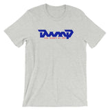 DWMP Throwback Logo Red White Blue Tee Shirt