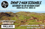 DWMP 2-Man Scramble Entry Fee 10/28 Norco, CA