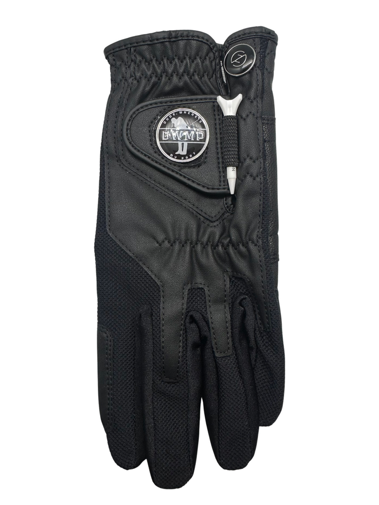 harley-davidson soft shell handschuhe skull ec DWMP Ball Marker Logo Golf Glove (Black) – Dude, Wheres My Par?