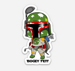 Bogey Fett Vinyl Decal (3")