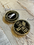 DWMP Classic Duo Ball Marker (Nickel)