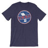 DWMP Red, White, Blue Logo Tee